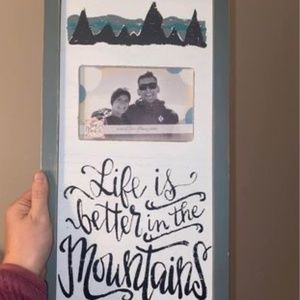 Mountain Frame/Wall Decor